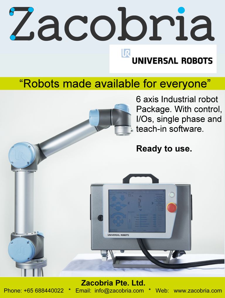 Zacobria & Universal Robots in the news
