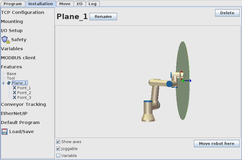 Safety plane – UR Forum-Help-Q&A