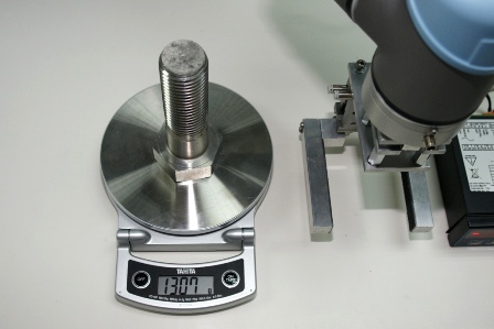 universal-robots zacobria tool weighing loadcell adapter