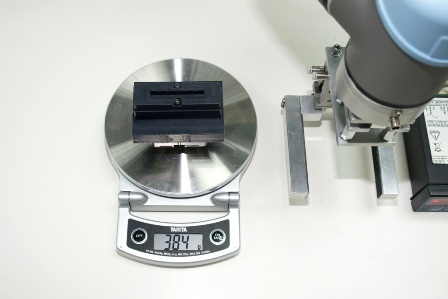 universal-robots zacobria tool weighing loadcell adapter