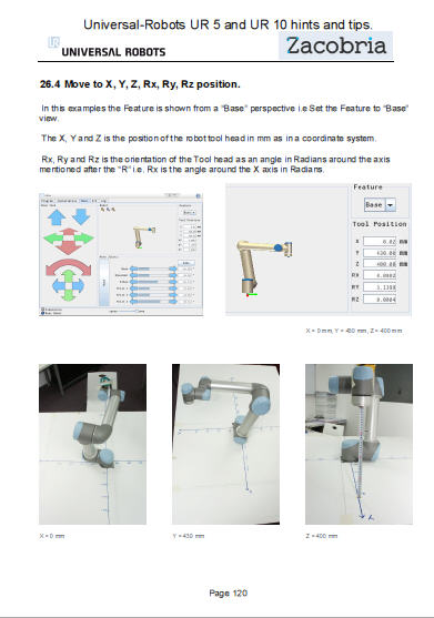 Robot control GUI