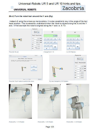 Robot control GUI