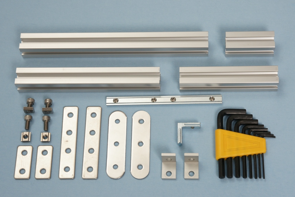 Universal-Robots Zacobria 5mm 10mm 15mm 20mm aluminium profiles brackets kit
