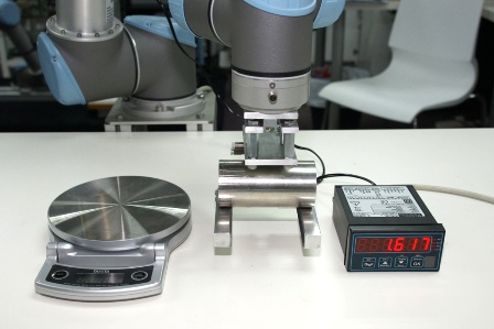 universal-robots zacobria tool weighing loadcell adapter