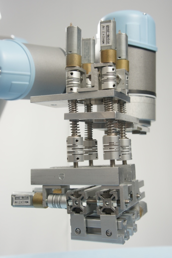 Zacobria Robot stepless vibration micron position tool